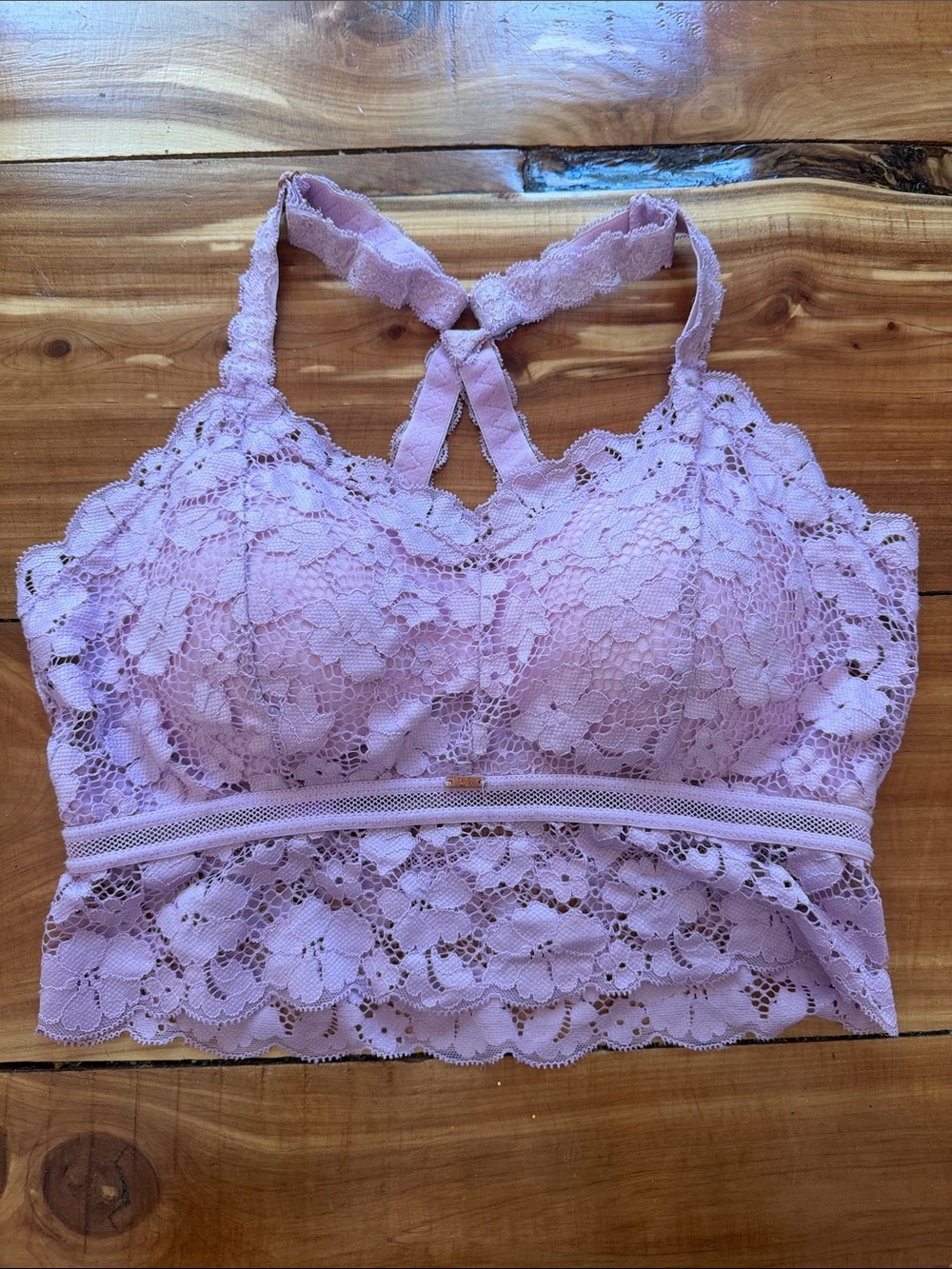 JadyK Bralette, Soft Lavender, Size S/M, SuPer Cute Soft Lace 💜💜💜